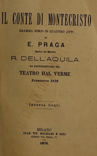 Il conte di Montecristo
